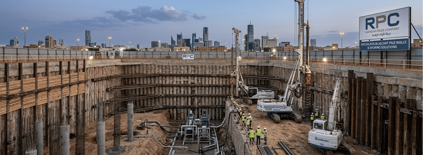 RPC Co Secant Pile Wall Services