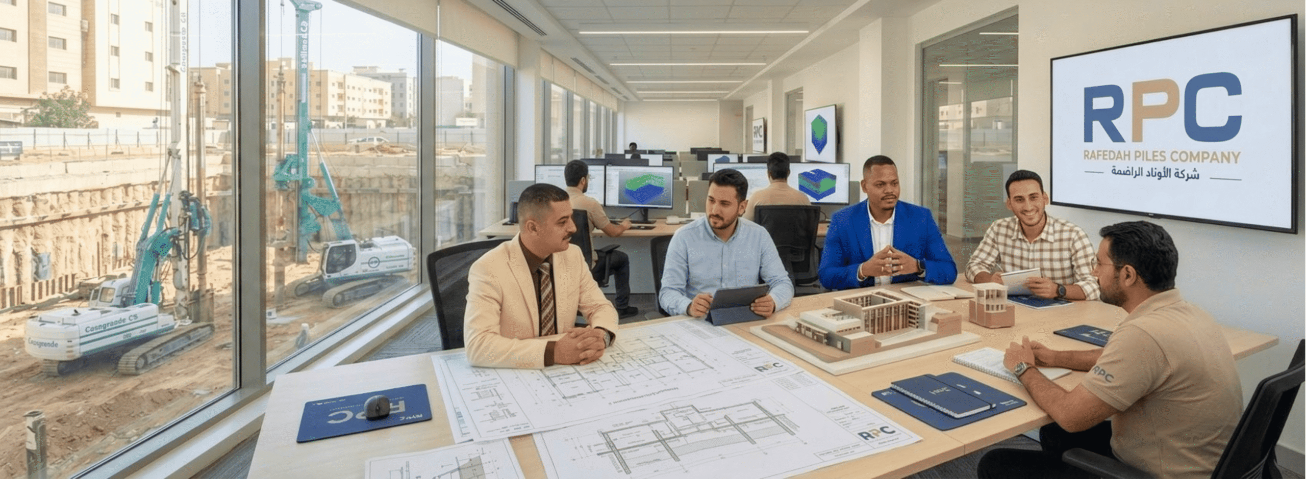 Rafedah Piles Company RPC Co Design and engineering